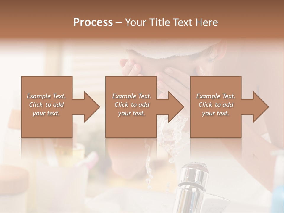 Portrait Sink Wellness PowerPoint Template
