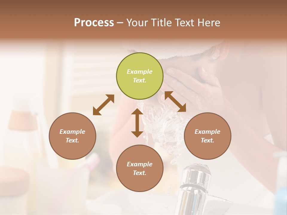 Portrait Sink Wellness PowerPoint Template