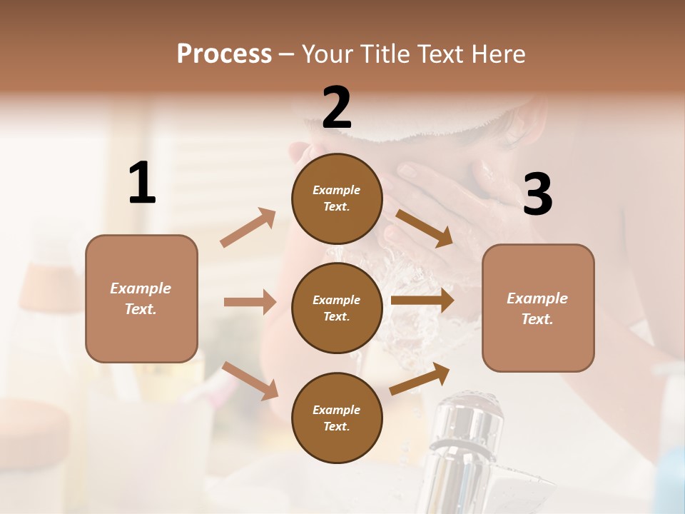 Portrait Sink Wellness PowerPoint Template