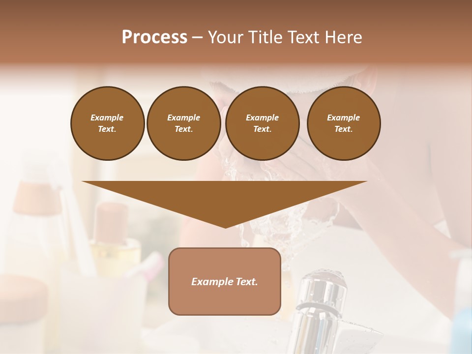 Portrait Sink Wellness PowerPoint Template