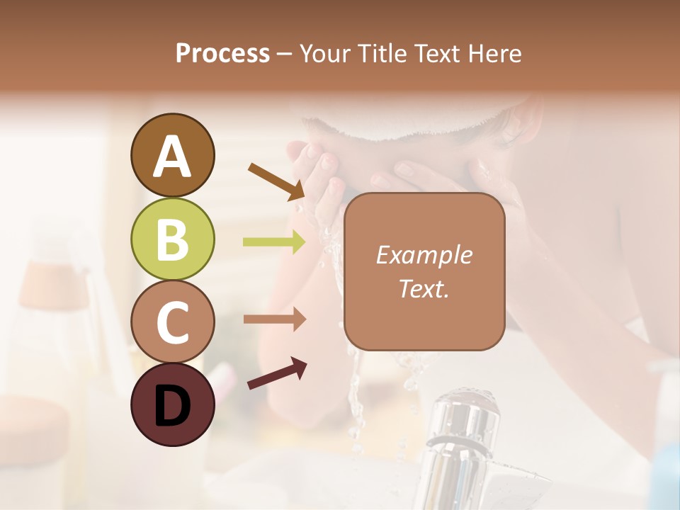 Portrait Sink Wellness PowerPoint Template