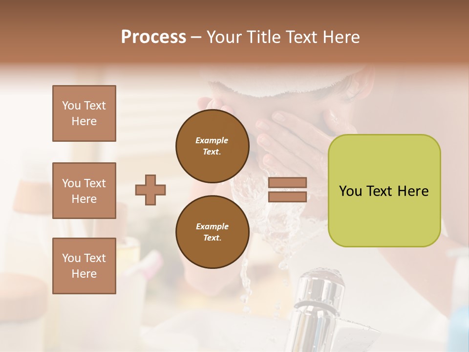 Portrait Sink Wellness PowerPoint Template