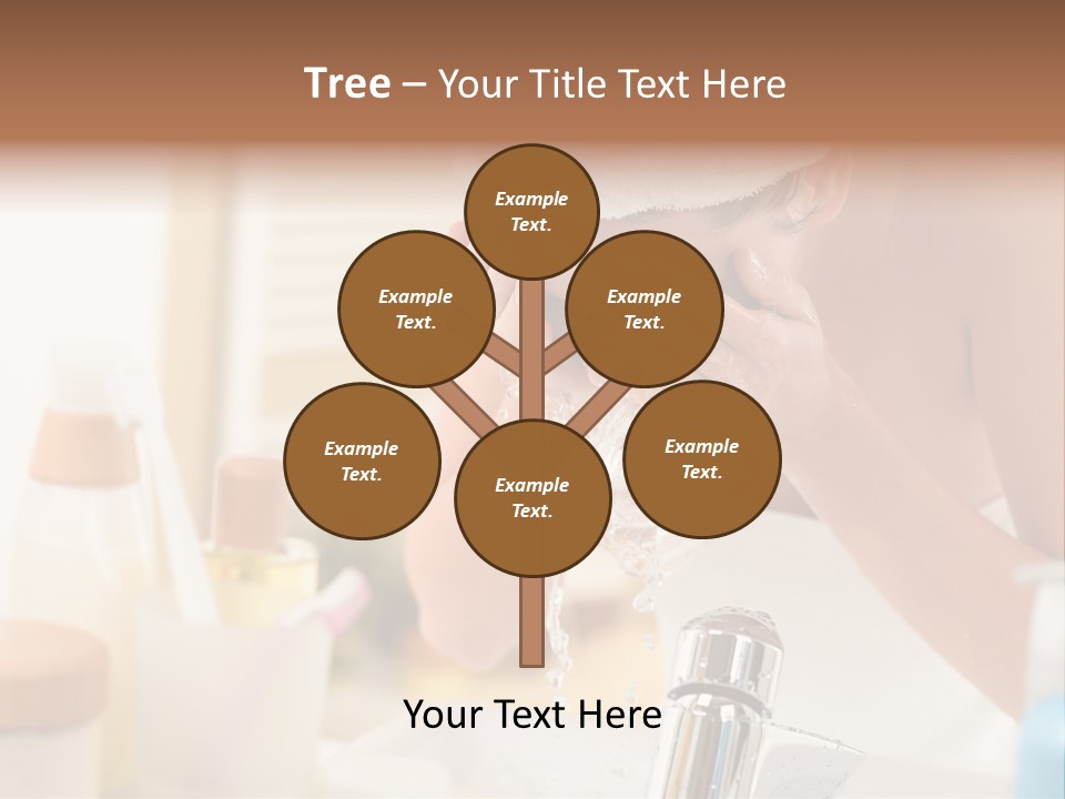 Portrait Sink Wellness PowerPoint Template