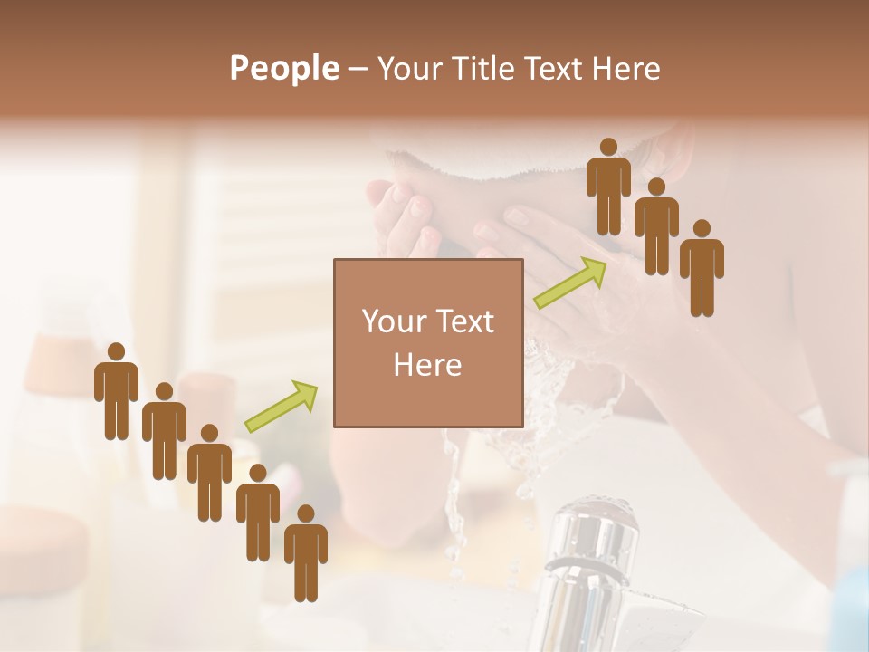 Portrait Sink Wellness PowerPoint Template