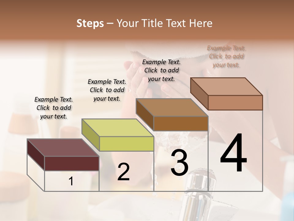 Portrait Sink Wellness PowerPoint Template