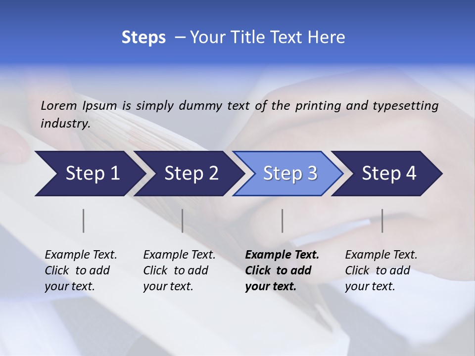 Clothing Earnings Government PowerPoint Template