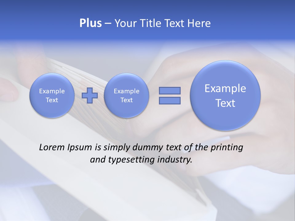 Clothing Earnings Government PowerPoint Template
