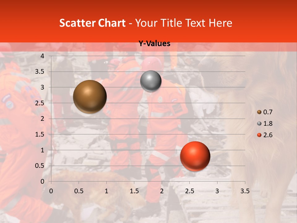 Ruined Police Fire Department PowerPoint Template