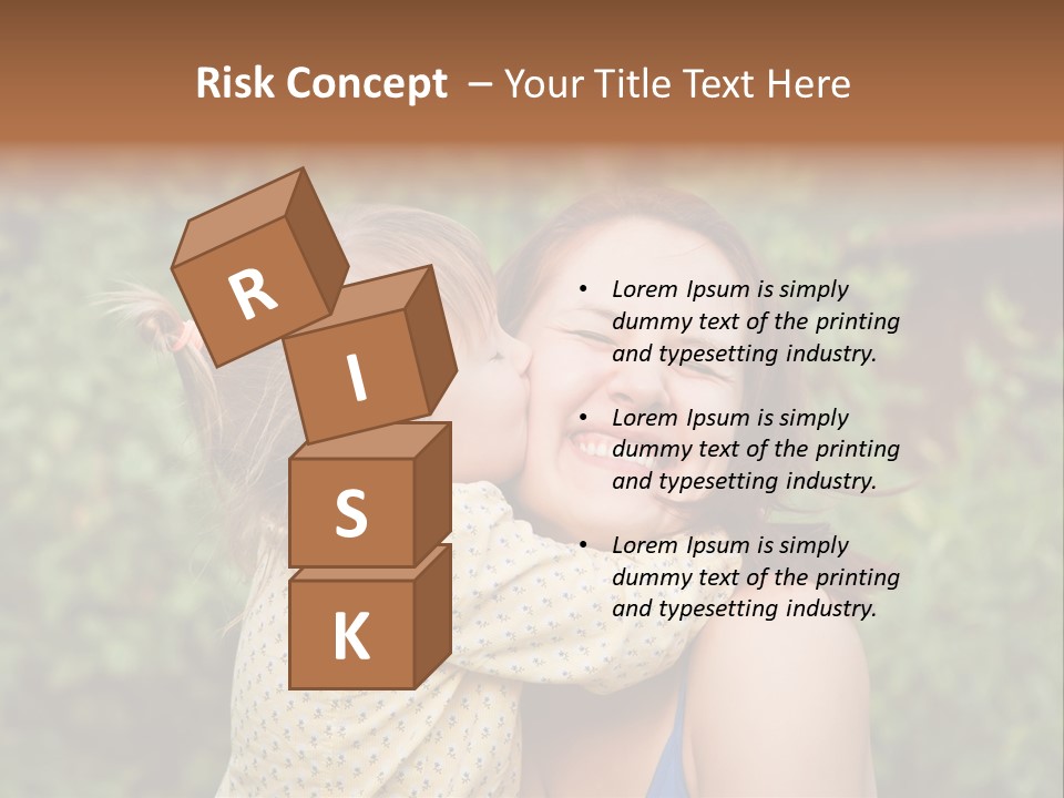 Laugh Grass Childhood PowerPoint Template