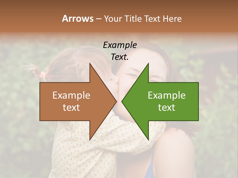 Laugh Grass Childhood PowerPoint Template