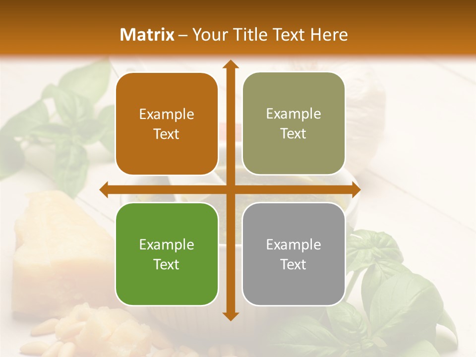 Dinner Grana Padano Lunch PowerPoint Template