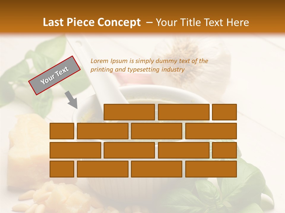 Dinner Grana Padano Lunch PowerPoint Template