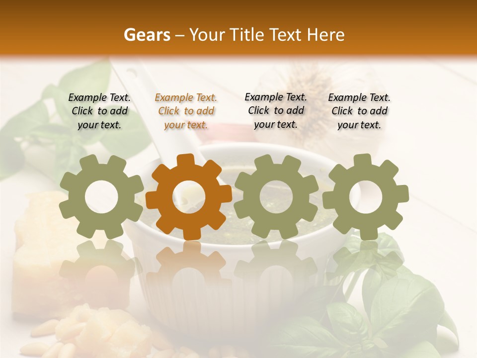 Dinner Grana Padano Lunch PowerPoint Template