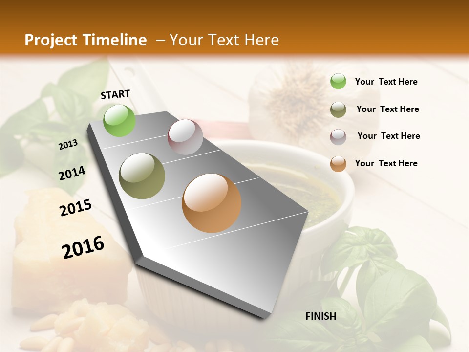 Dinner Grana Padano Lunch PowerPoint Template
