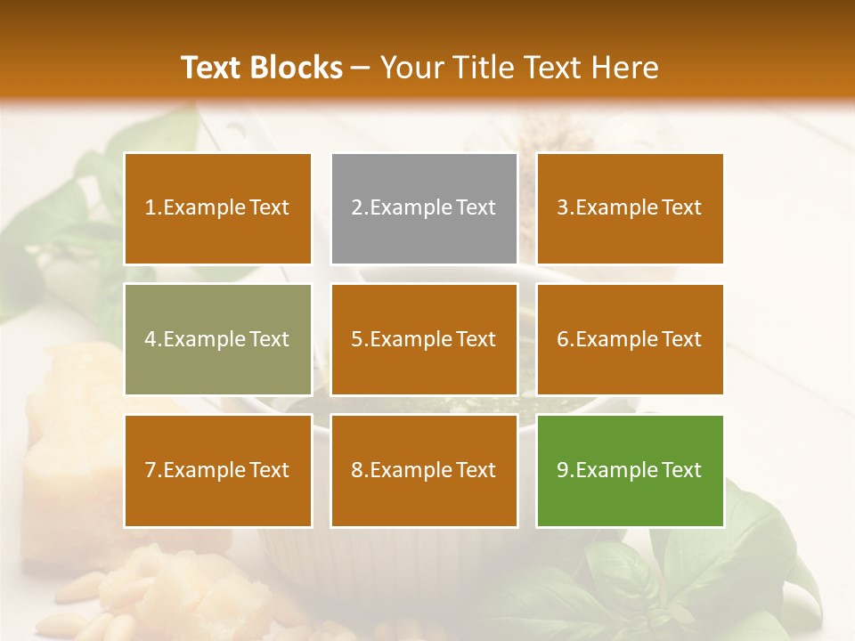 Dinner Grana Padano Lunch PowerPoint Template