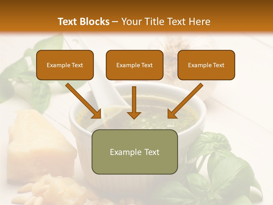 Dinner Grana Padano Lunch PowerPoint Template