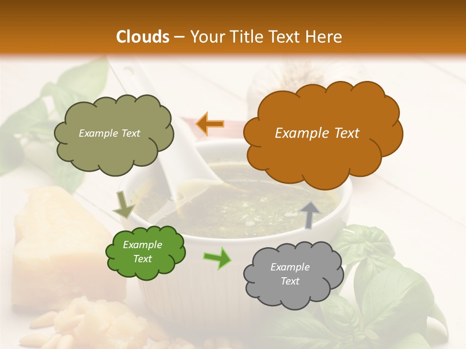 Dinner Grana Padano Lunch PowerPoint Template