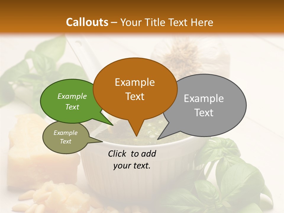 Dinner Grana Padano Lunch PowerPoint Template