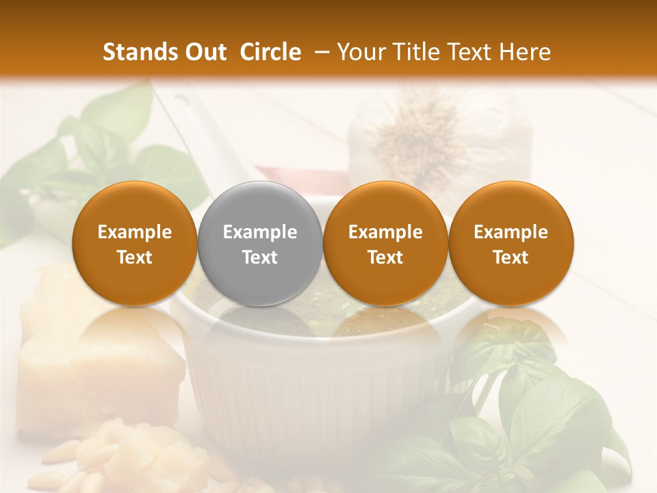 Dinner Grana Padano Lunch PowerPoint Template