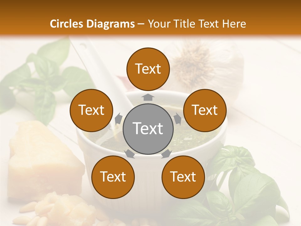 Dinner Grana Padano Lunch PowerPoint Template