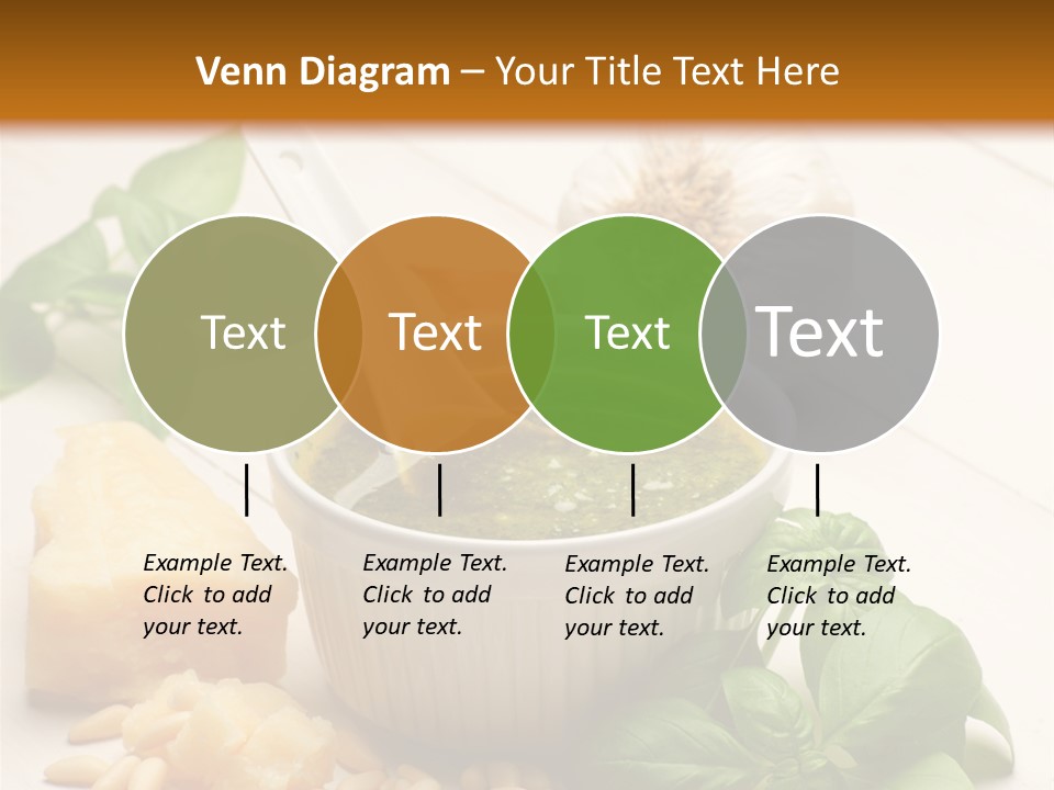 Dinner Grana Padano Lunch PowerPoint Template