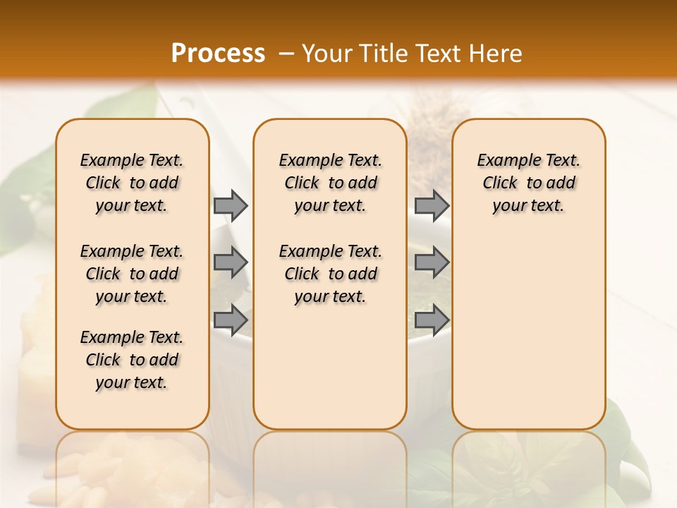 Dinner Grana Padano Lunch PowerPoint Template