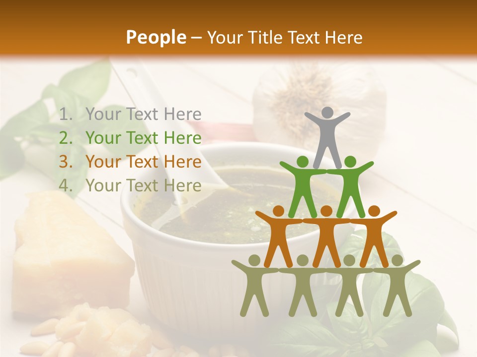 Dinner Grana Padano Lunch PowerPoint Template