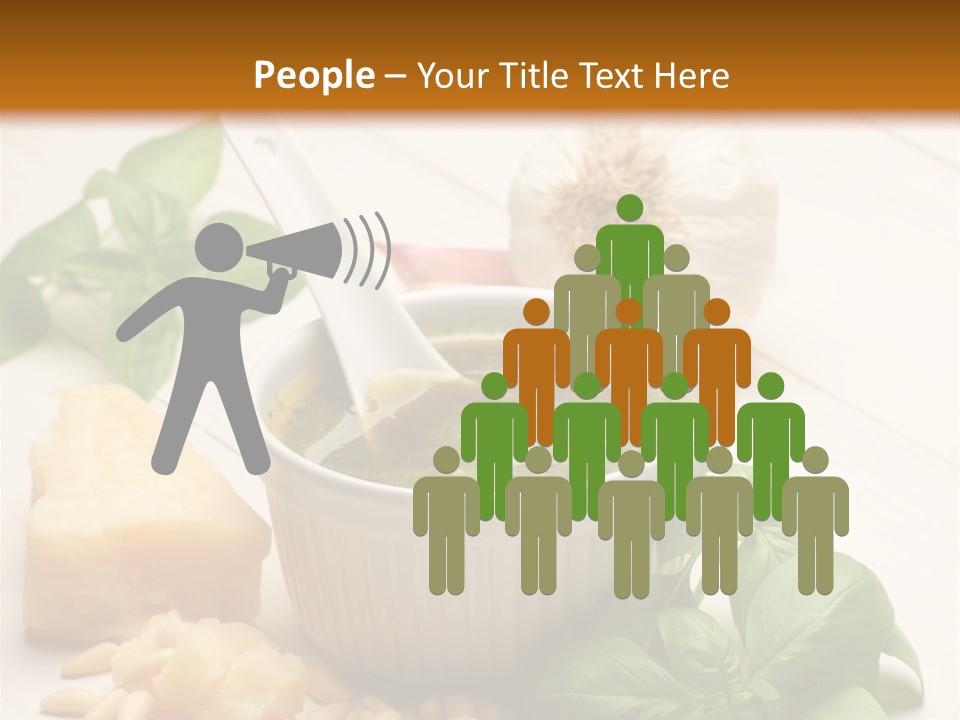 Dinner Grana Padano Lunch PowerPoint Template