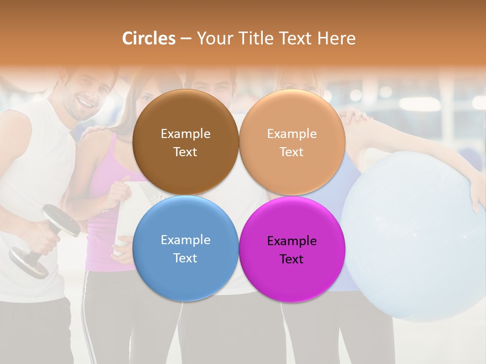 Lifestyle Women Sportswear PowerPoint Template