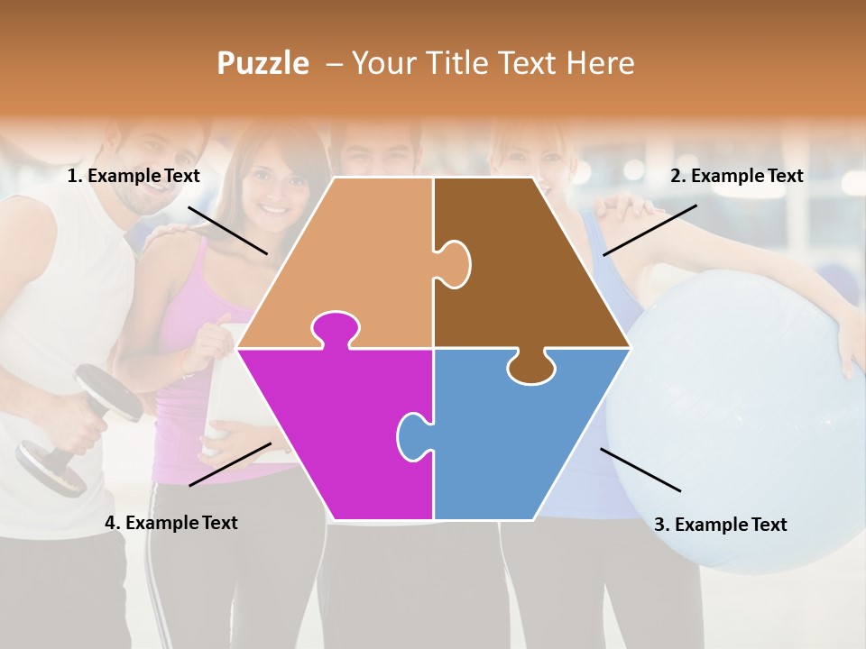 Lifestyle Women Sportswear PowerPoint Template