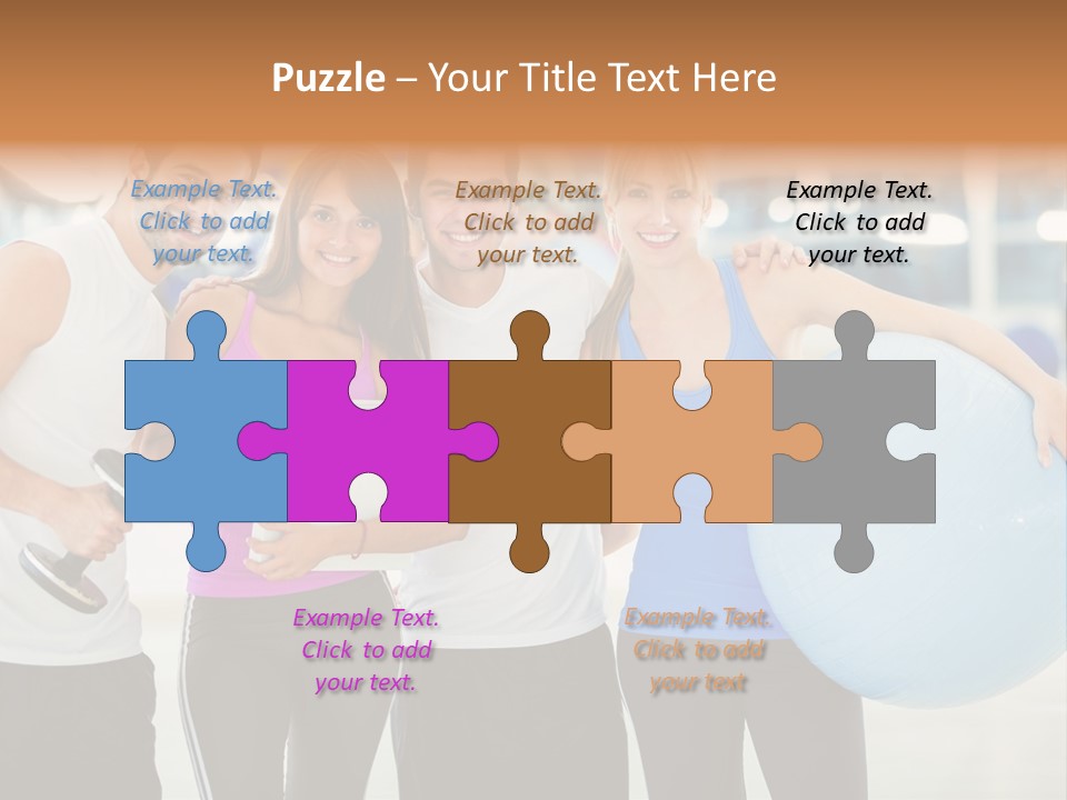 Lifestyle Women Sportswear PowerPoint Template