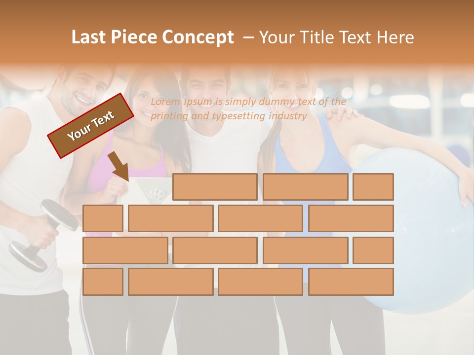 Lifestyle Women Sportswear PowerPoint Template