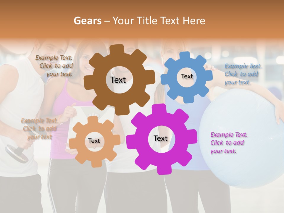 Lifestyle Women Sportswear PowerPoint Template