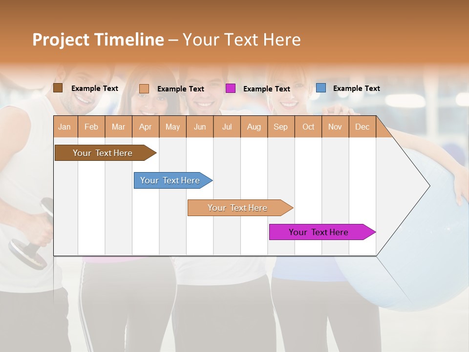 Lifestyle Women Sportswear PowerPoint Template