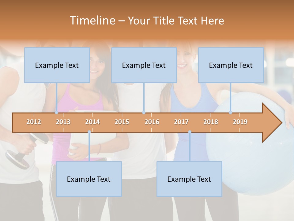 Lifestyle Women Sportswear PowerPoint Template