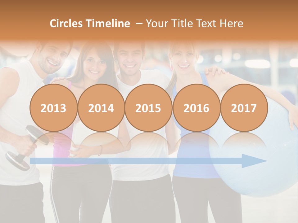 Lifestyle Women Sportswear PowerPoint Template