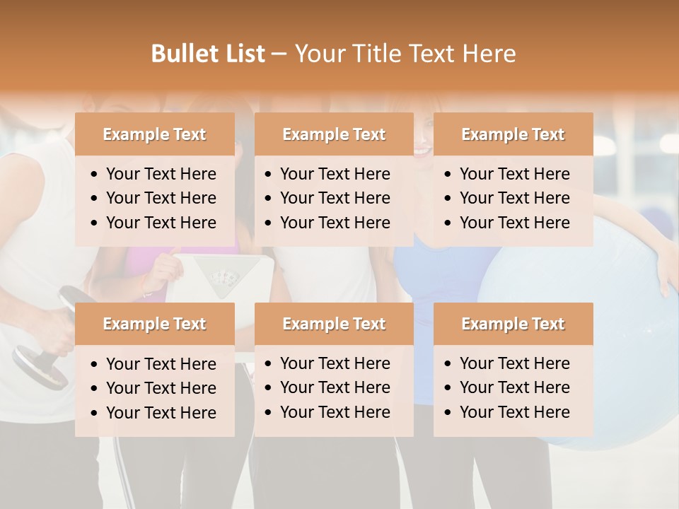 Lifestyle Women Sportswear PowerPoint Template