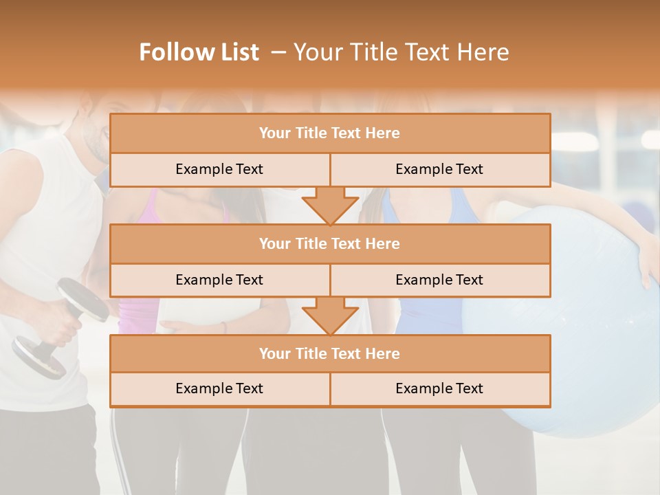 Lifestyle Women Sportswear PowerPoint Template