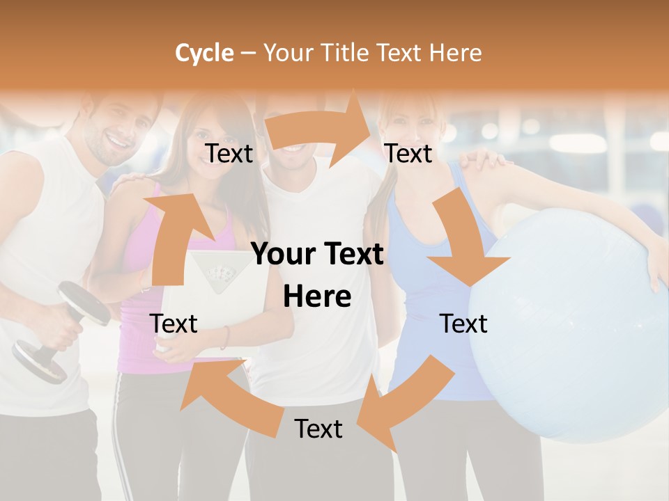 Lifestyle Women Sportswear PowerPoint Template