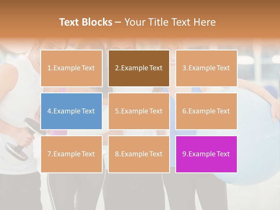 Lifestyle Women Sportswear PowerPoint Template