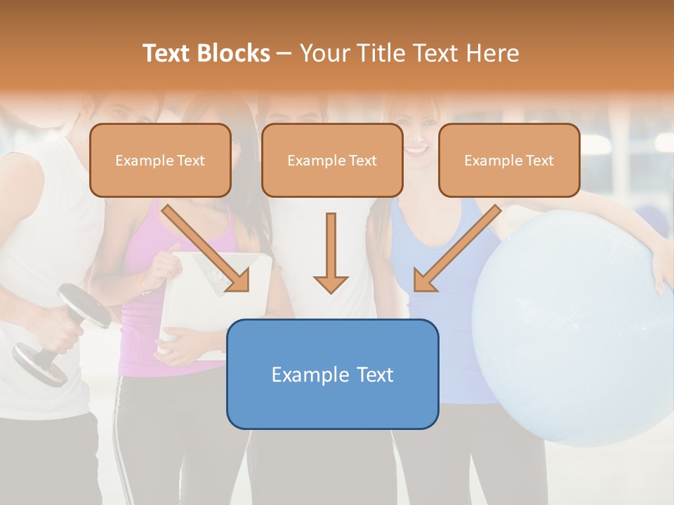 Lifestyle Women Sportswear PowerPoint Template