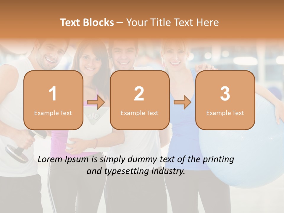 Lifestyle Women Sportswear PowerPoint Template