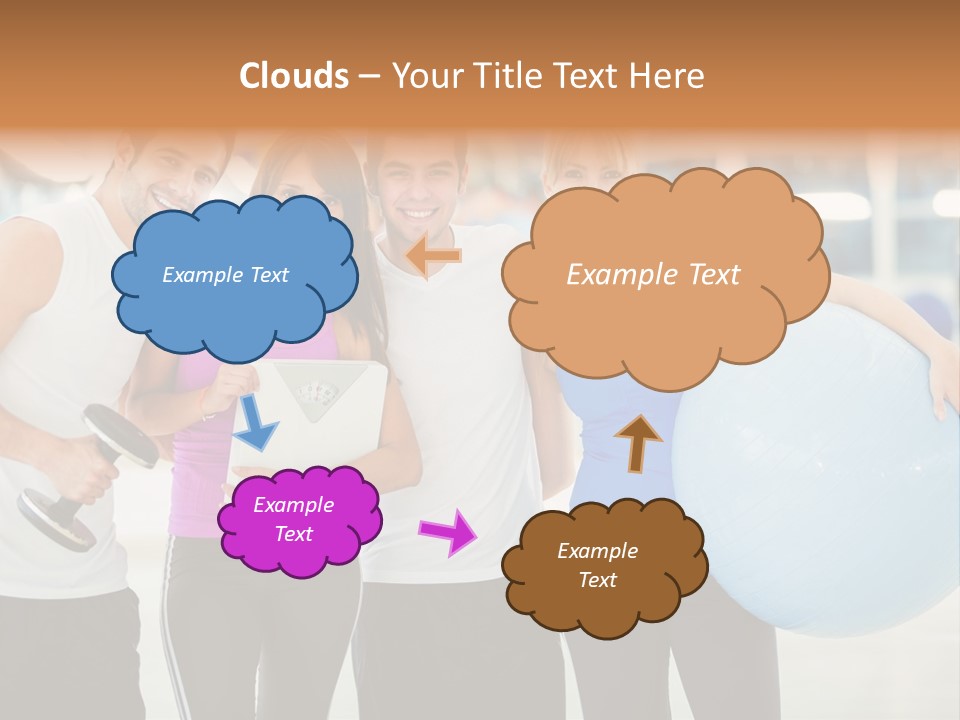 Lifestyle Women Sportswear PowerPoint Template