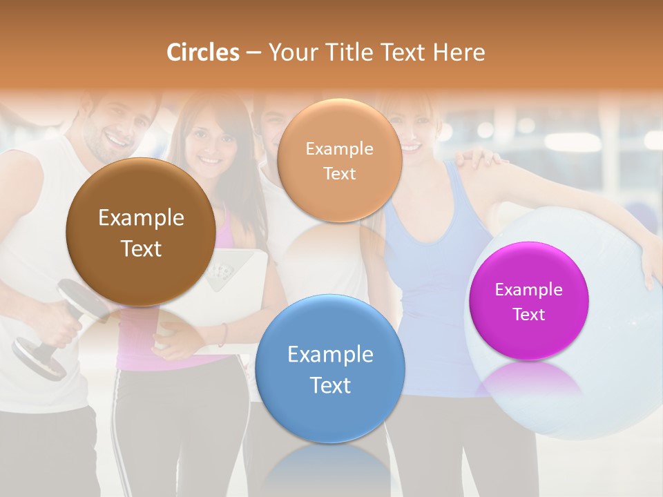 Lifestyle Women Sportswear PowerPoint Template