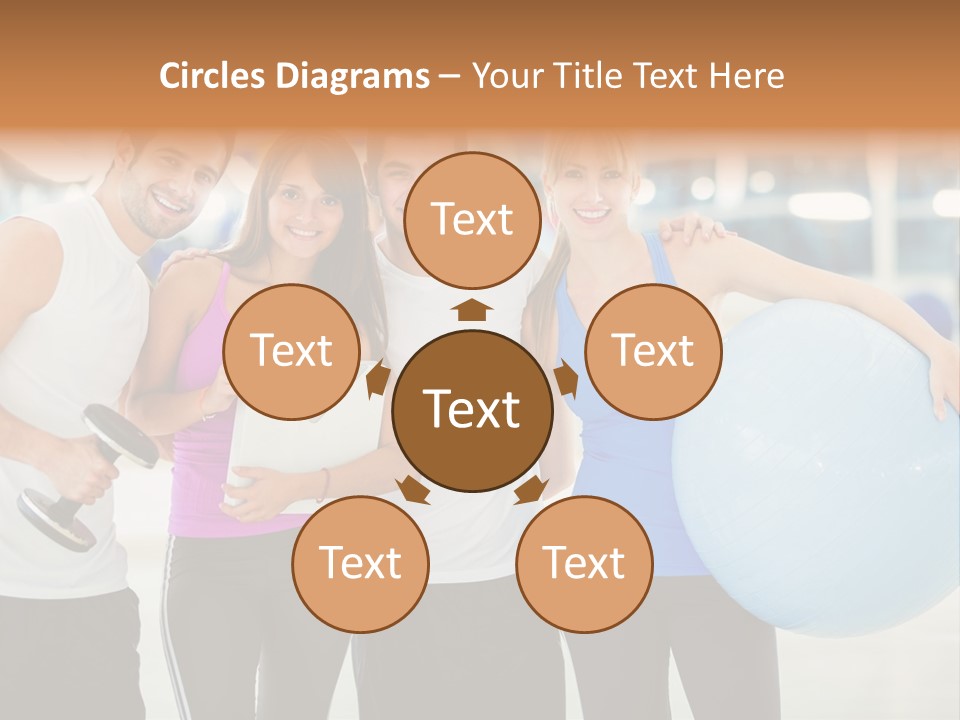 Lifestyle Women Sportswear PowerPoint Template