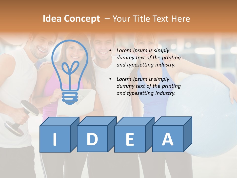 Lifestyle Women Sportswear PowerPoint Template