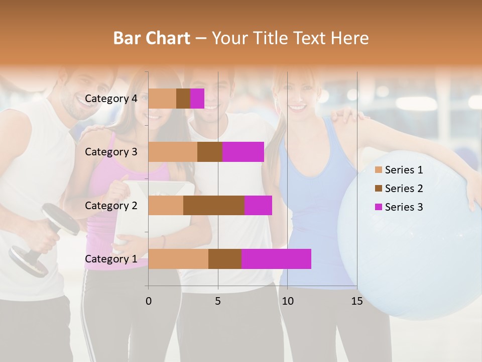 Lifestyle Women Sportswear PowerPoint Template