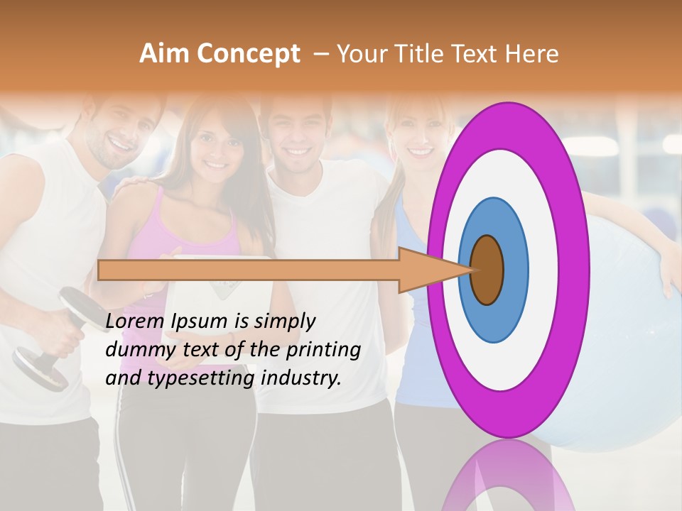 Lifestyle Women Sportswear PowerPoint Template