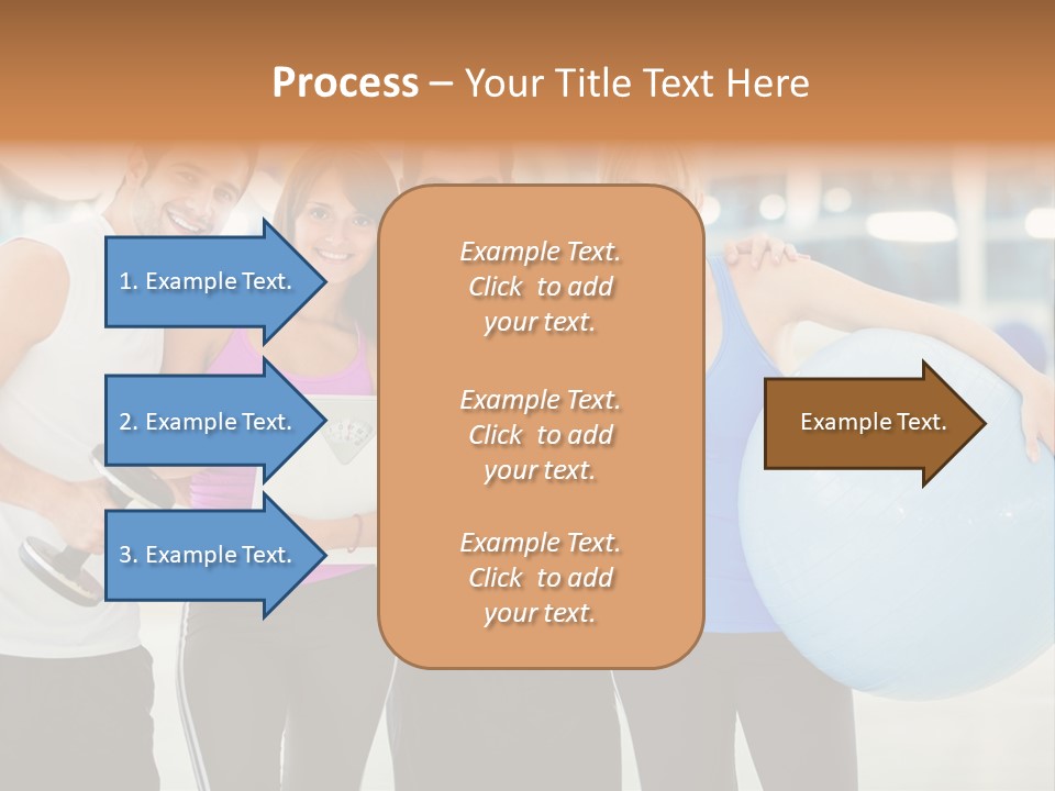 Lifestyle Women Sportswear PowerPoint Template