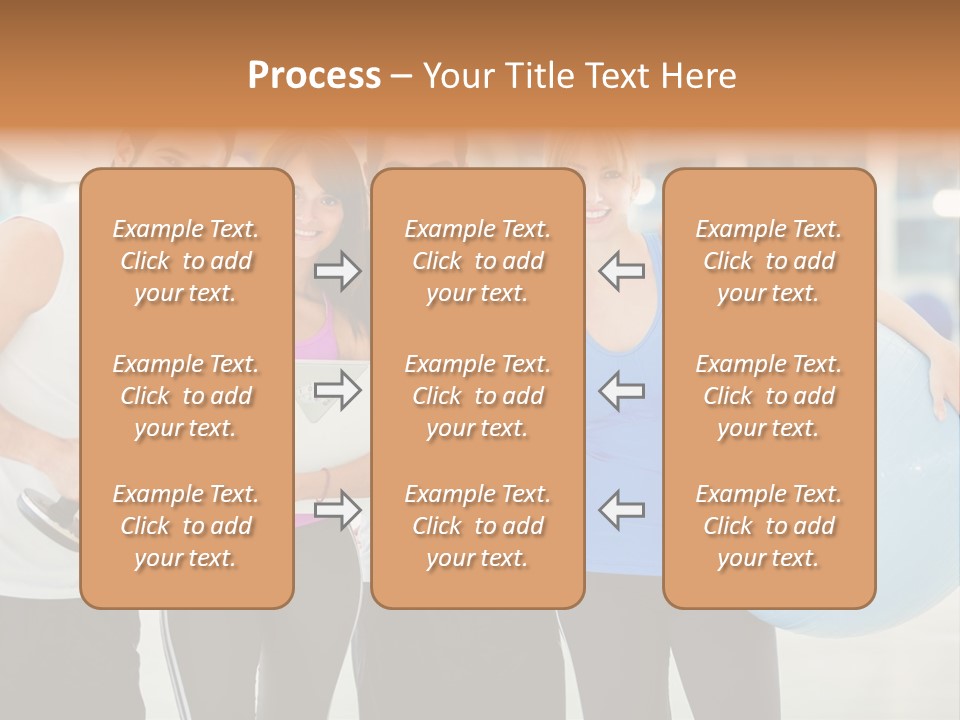 Lifestyle Women Sportswear PowerPoint Template